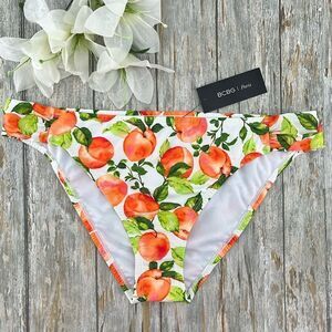 Women's Plus Ruched Tab Bikini Bottom Swimsuit Bathing Suit Beach Size XXL